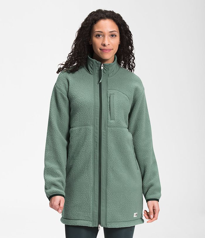 Chaqueta Softshell The North Face Mujer Cragmont De Lana Coat Verde - Peru 46759WGJQ